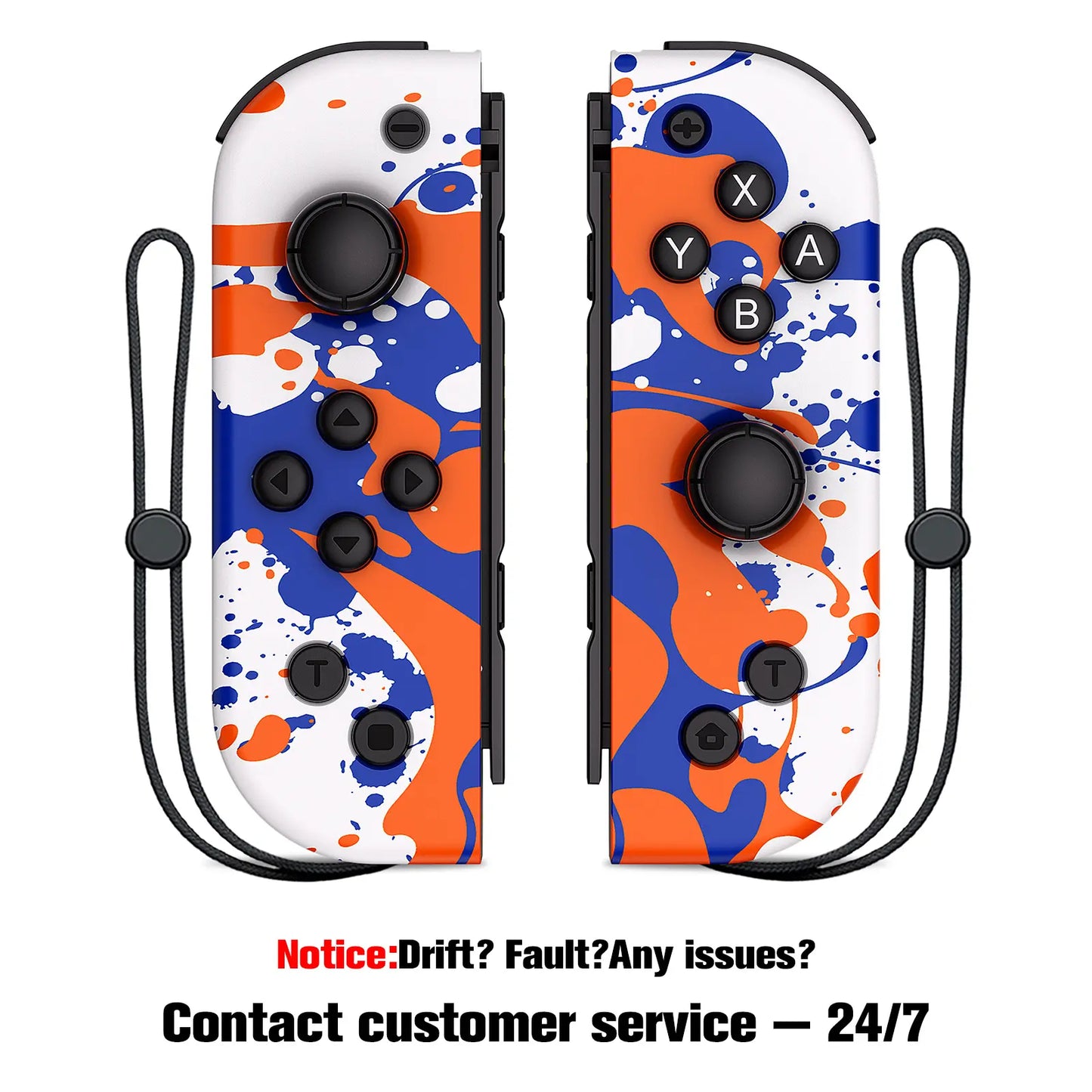 Game Switch Controller for Nintendo Switch - Joypad L/R Compatible with Switch/Lite/Oled