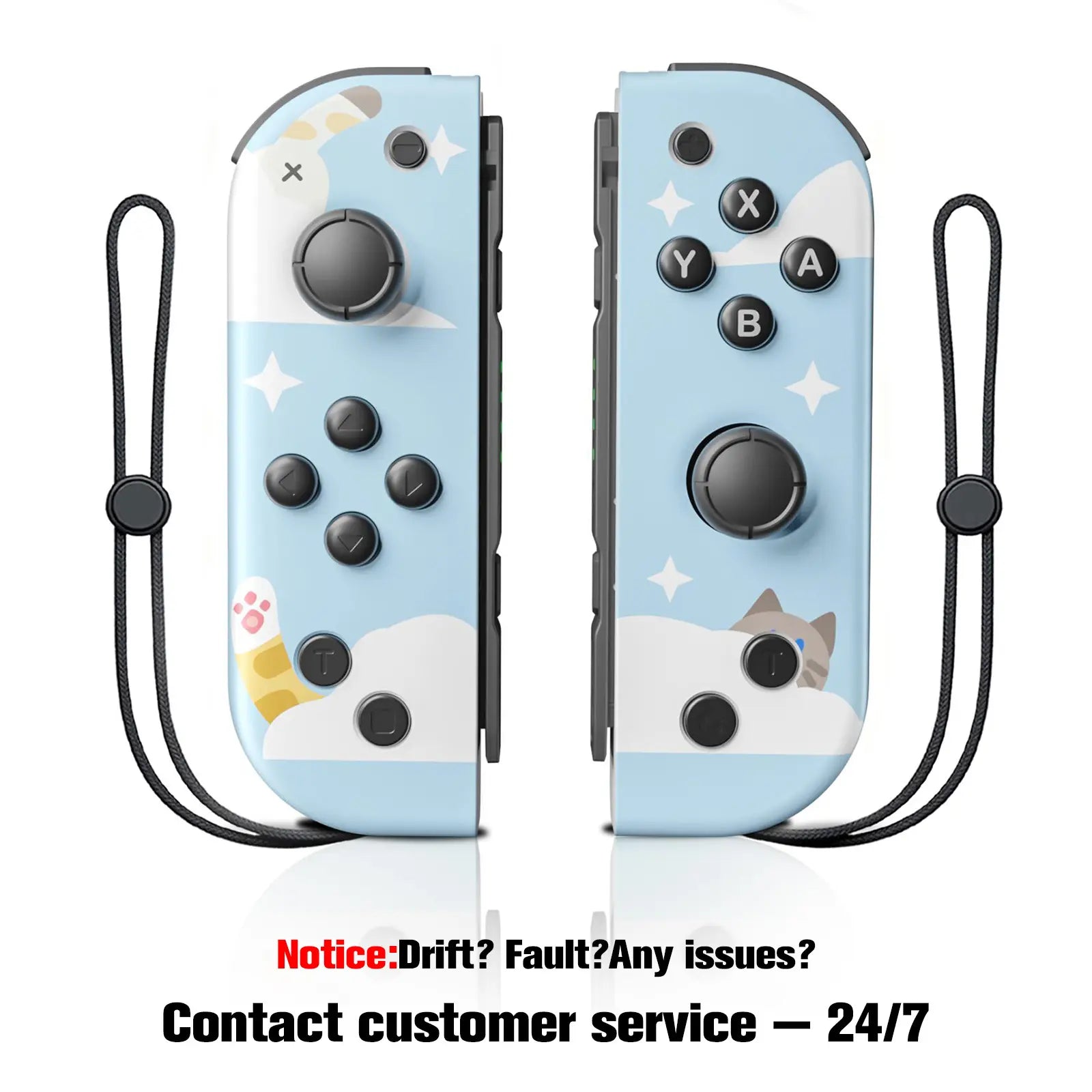 Game Switch Controller for Nintendo Switch - Joypad L/R Compatible with Switch/Lite/Oled